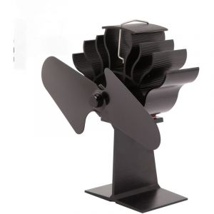 Ventilateur de po&ecirc;le &ndash; Design Classique Puissant &ndash; Id&eacute;al pour Po&ecirc;les &agrave; Bois &ndash; Ventilateur Thermique pour une Circulation d&rsquo;Air Efficace & des