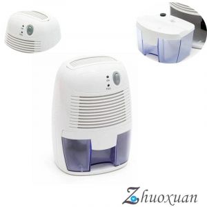 Lling - Déshumidificateur Réservoir 1,3l pour des pièces jusqu'à 20m² Blanc Effet Peltier Arrêt automatique