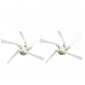 2 Brosses Lat&eacute;rales de Remplacement pour Balayeuse Jetable Xiaomi Mijia Pro