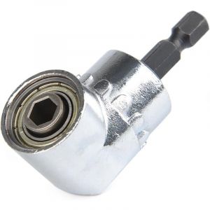 1 pcs Tournevis Porte-Adaptateur 105 Degrés Perceuses à Angle Droit Pilote et Tournevis Adaptateur Renvoi d'angle pour Visseuse Hexagonal 1/4 ''