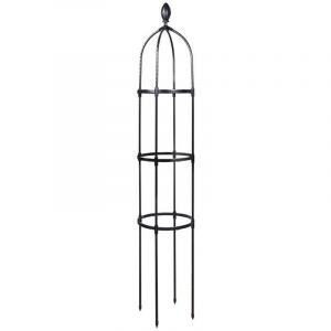 Aafgvc - Tuteur de Jardin 145 cm Colonne rosiers Support pour Plantes grimpantes &oslash; 31.7 cm Ob&eacute;lisque de Jardin