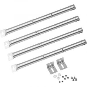 30,8 à 45cm universal brûleur pour barbecook accessoires, camping gaz, bruleur inox barbecue pièces de rechange, 4Pack - Zolginah