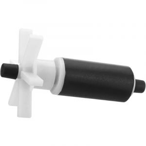 Lafomukea - Turbine de rechange pour pompe à eau, rotor de rechange pour filtre d'aquarium, turbine de rechange pour pompe de bassin - Noir