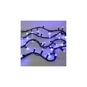 Guirlande led - 10 mètres - 100 led bleu pétillant blanc - 230 volts Festilight 54380-1-b3-z