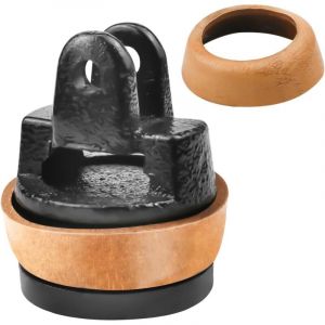 Piston pour pompe &agrave; bras Type 75 &ndash; Kit de Remplacement avec Joint en Cuir V&eacute;ritable &ndash; Accessoires de pompe pour pompes &agrave; main manuelles de jardin,