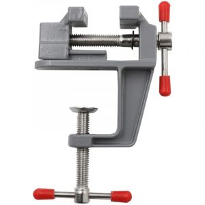 Mini &eacute;tau de table, Outil de r&eacute;paration de bricolage, Mini &eacute;tau de table universel, petit &eacute;tau de table en alliage d'aluminium, mini &eacute;tau, bricolage