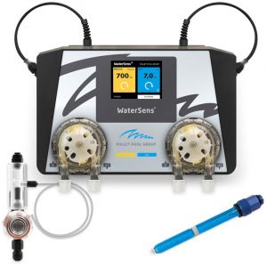 Contrôleur pH/Rx Watersens NET - Sonde incluse, WiFi/LAN, app iPool Live, pour piscine connectée