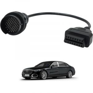 Adaptateur de Diagnostic 38 Broches OBD2, connecteur OBD2 16 pin vers OBD1 38 pin pour Benz, Adaptateur de connecteur OBD Compatible avec Les