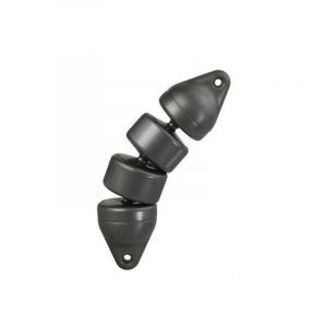 Plastimo - Pare-battage articulé pour semi-rigide noir - longueur 48 cm x 12 cm de diam