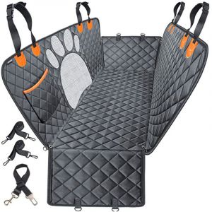 Gabrielle - Housse de Si&egrave;ge pour Chien Housse Banquette Arri&egrave;re Antid&eacute;rapant et Imperm&eacute;able avec Fermeture &agrave; Glissi&egrave;re Ext&eacute;rieure Chien Housse de