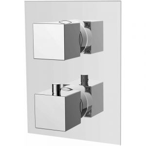 Grb Grober - Mitigeur thermostatique &agrave; encastrer kala ZERO&ordm; avec coupure d'eau 1 &agrave; 3 voies Nombre de voies: 3 voies