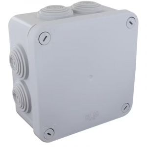 BLM - Boîte de dérivation à membrane étanche 650° - IP55 100 x 100 x 52 mm - couvercle 1/4 de tour