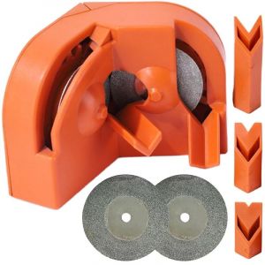 Affuteuse Foret, Affuteur de Foret, Affuteur de Forets Polyvalente, Affûteuse de Forets en Spirale, Outils de Meulage, Avec 2 Disques de Meulage