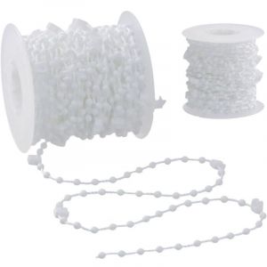 10 M&egrave;tres Cordon de Cha&icirc;ne de Perles,Cha&icirc;ne de Remplacement pour Store,Rouleau Corde de Perle de Rideau,Store Enrouleur Cha&icirc;ne,Cha&icirc;ne de Store