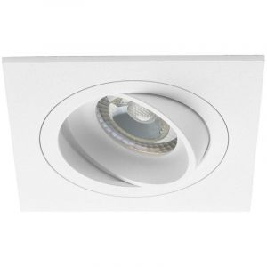 Marca - Noxion Encastré Spot Boxi MR16 inclinable Blanc Diamètre 80mm -