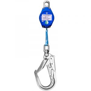 Stop chute IKAR &agrave; rappel automatique &agrave; sangle avec MGO carter alu. 1,8 m 41-HWB1.8IKV55
