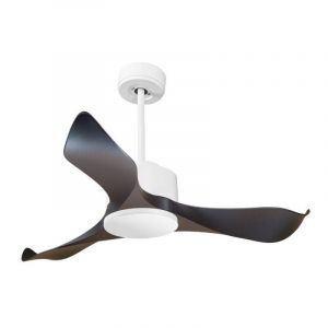 Modulo de KlassFan - d&eacute;stratificateur d'air,blanc et noir sans Lumi&egrave;re id&eacute;al pour 40 &agrave; 60 m&sup2; KLDC4P1Bk