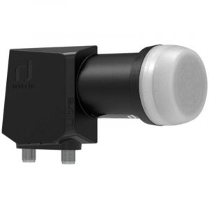 Inverto - IDLT-SNL412-ULTRA-OPN Tête lnb simple Nombre d'abonnés: 1 Capacité de chargement: 40 mm noir