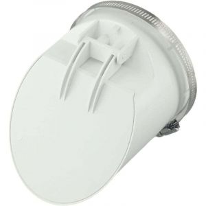 Clapet anti-retour en PVC 110 mm &ndash; Barri&egrave;re anti-odeur et anti-insecte &ndash; Installation facile pour canalisations et balcons