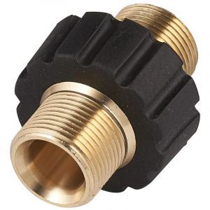 Dpzo - jamais UTILISÉ]Raccord Rapide de Tuyau, Adaptateur pour Nettoyeur Haute Pression à Double Mâle M22 x 1,5 Compatible avec Karcher, Karcher hd &