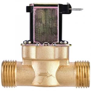 UlisemÉlectrovanne Magnétique électrique en Laiton Normalement Fermée de 1/2 Pouce AC 220 V pour le Contrôle de l'eau - Électrovanne Magnétique 220 V