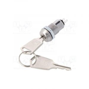 Interrupteur &agrave; cl&eacute; on-off &agrave; 2 positions 1A/125Vac