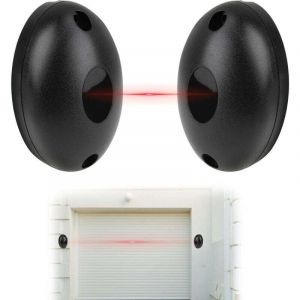 Photocellule Portail Universelle, Photocellule Infrarouges 12/24V AC/DC, Capteurs Infrarouges de S&eacute;curit&eacute; pour Portails et Garages Automatiques,