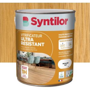 Syntilor - Vitrificateur Parquet Ultra Resistant 2,5L Incolore Mat