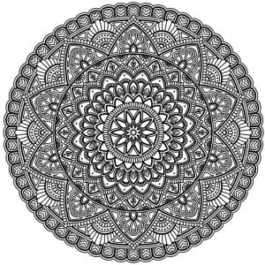 Tableau Moucharabieh noir et blanc - 50x50cm - made in France