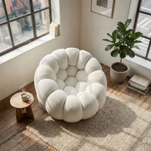Coco Living Fauteuil Cocoon 1 place - blanc - 120 x 113 x 75 cm
