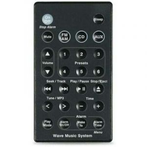Remplacement pour Bose Wave syst&egrave;me de musique syst&egrave;me de son t&eacute;l&eacute;commande Awr1b1 Awr1b2 Awrcc1 Awrcc2 Awrcc3