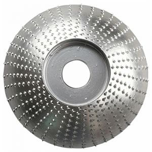 Meule à bois disque rotatif charpentier meuleuse d'angle bois carbure de tungstène meule façonnage disque pour le travail du bois polissage Sculpture