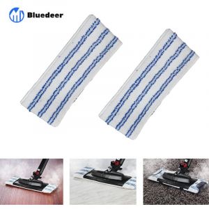 Bluedeer - Lot de 2 serpillères en microfibre pour Polti Vaporetto Kit Vaporflexi Brush Eco Pro 3.0