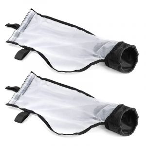 Memkey - Sac en Filet en Nylon Compatible avec Le Nettoyeur de Piscine Polaris 360 380, Sac Filtrant Multi-usages Remplace,360009 (2 pièces)