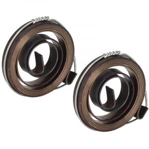 Ressort de Perceuse &agrave; Colonne, Ressort de Rappel pour Perceuse &agrave; Banc 2 Pi&egrave;ces, Acier &agrave; Ressort chrom&eacute;, Bobine de Retour D'alimentation Stable et