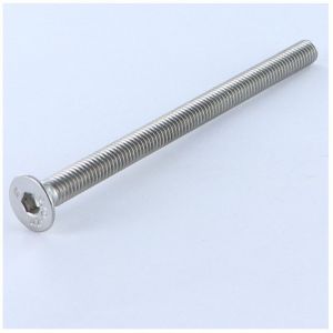 Vis Express - Vis m&eacute;taux Inox A2 fhc t&ecirc;te frais&eacute;e empreinte hexagonale creuse Cl&eacute; de 4 HC4 M6X80 Filetage total-1 pi&egrave;ce