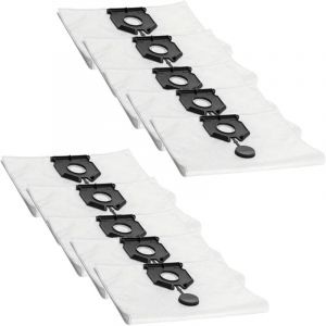 Sacs d'Aspirateur Karcher 2.889-154.0, Lot de 10, 420 x 645 mm, Compatible avec NT 30/1 Ap L et NT 30/1 Ap Te L
