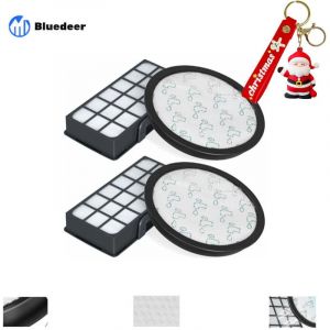 Lot de 2 Filtres HEPA pour Rowenta Silence Force Cyclonic 4AAAA RO7647EA RO7663EA RO7676EA RO7681EA (Mod&egrave;le RO76xx) Aspirateurs, Filtre de Rechange