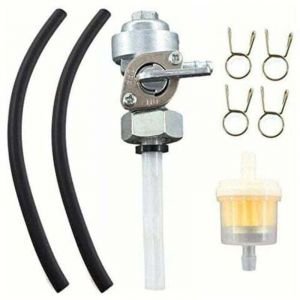 Robinet d'essence avec tuyau pour groupe électrogène Einhell STE2500, STE3500, STE5500, Scheppach SG2600, SG3500, Güde GSE 2701.