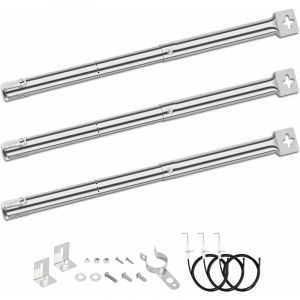 31-45 cm Brûleur Universel Pièces détachées pour Landmann Triton 2, Enders Monroe, Tepro, Campingaz, Taino, Proficook, Barbecook, Brûleur Tubulaire