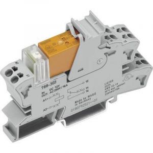 788-508 Module relais Tension nominale: 230 v/ac Courant de commutation (max.): 16 a 1 inverseur (rt) 1 pc(s) S71831 - Wago