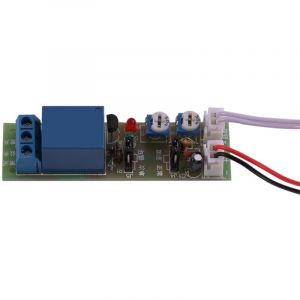 Fockety Module de Minuterie de Cycle de Retard R&eacute;glable pour Circuit de Test de Machine R&eacute;p&eacute;titif DC 5 V/12 V/24 0-15 Min/0-60 Min Module de Relais