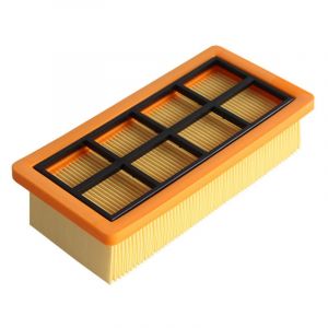 pour Kärcher Filtre plissé plat accessoire les aspirateurs AD 3200, AD 3 Premium et AD 4 Premium, 6.415-953.0, Orange