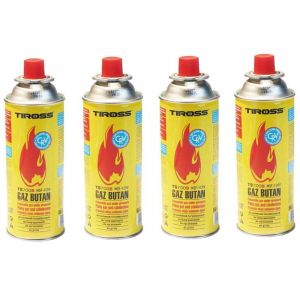 Cartouche de gaz 4xgas antidéflagrante CRV 227 g type MSF-1A TIROSS TS-700B-4