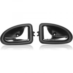 Poign&eacute;e de porte pour Clio 2, cache de poign&eacute;e de porte int&eacute;rieure, garniture int&eacute;rieure, poign&eacute;e de porte pour Renault Clio 3, Trafic 2, Megane