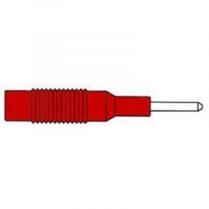 Adaptateur fiche 2mm vers 4mm - rouge (mzs 2)
