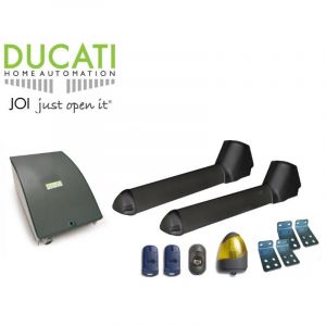 M-e - Kit SW7000 Ducati Home-Automation - Automatisme De Portail - 2 Vantaux De 2,25 m De Long (Portail Total 4,5 m) Max 450 kg
