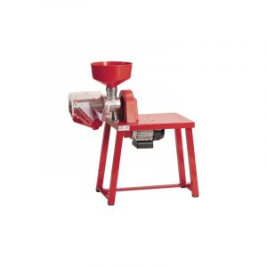 Palumbo - Presse-tomates avec banc Presse-tomates Hp 0,5 avec anneau en aluminium et table de travail en acier