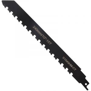 Lame de Scie Sabre, 240 mm Lame Scie Sabre Brique, Lame de Scie au Carbure de Tungst&egrave;ne pour Couper Brique Parpaing B&eacute;ton Cellulaire et Fibrociment