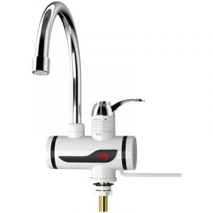 Robinet de cuisine Robinet d'eau chaude &eacute;lectrique domestique Robinet d'eau chaude instantan&eacute;e Affichage num&eacute;rique intelligent